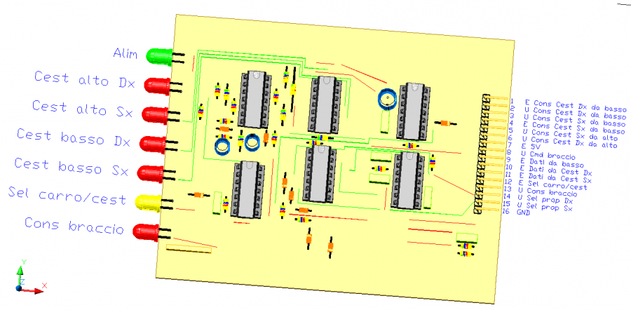 3CTRSEL, by Amedeo Valoroso, selettore dei comandi, sistema di controllo per sollevatori per gallerie, 