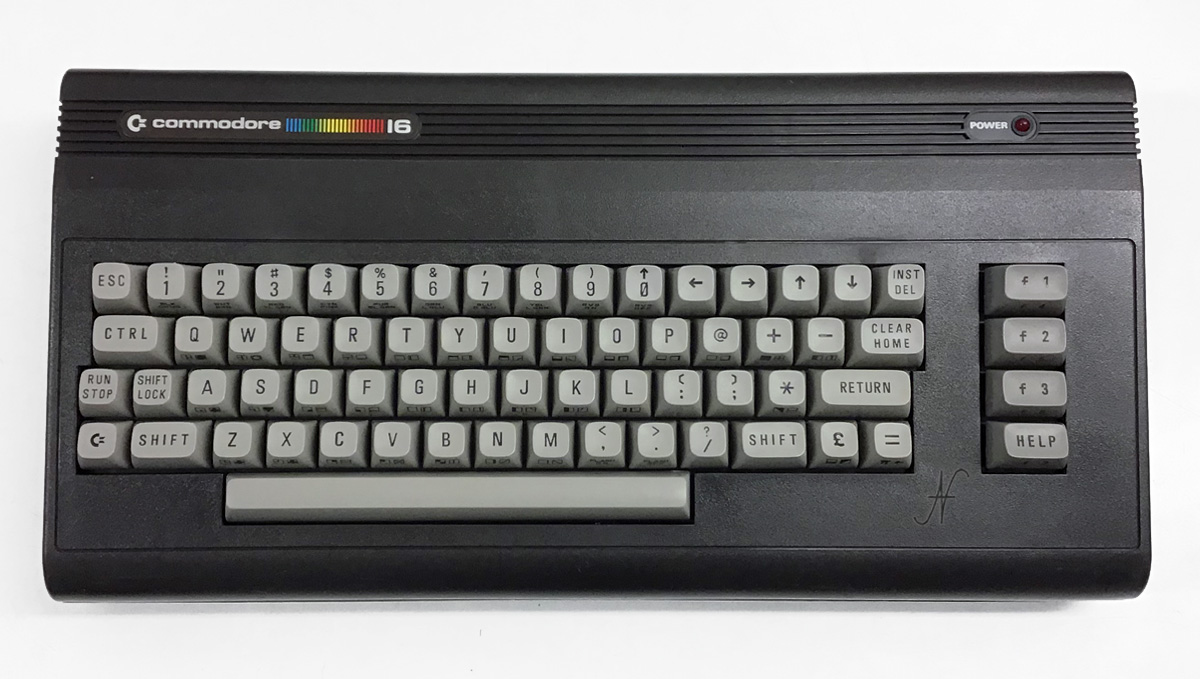 Commodore 16, CBM, retrocomputer originale, retrotecnologia