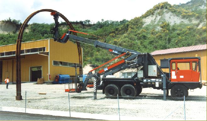 3CTR, Electronic control system for tunnelling lifting equipment, ITALMEC