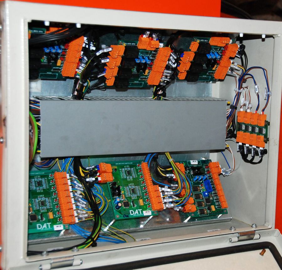DAT X2, Tunnelling lifter control panel, solenoid valves, DAT instruments, Amedeo Valoroso