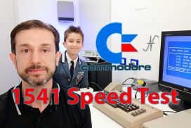 1541 Speed ​​Test by Zibri, measure speed-rotation floppy disk drive Commodore 1541, RPM