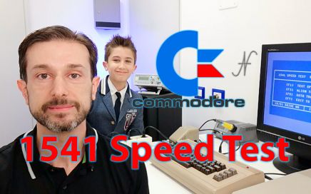 1541 Speed Test by Zibri, misurare velocita-rotazione floppy disc drive Commodore 1541, RPM