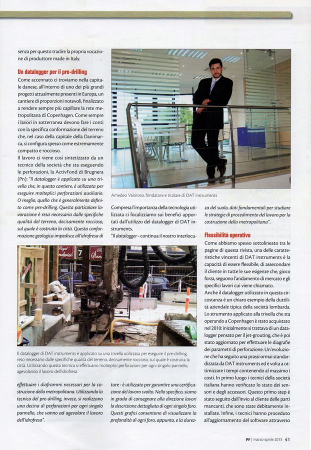 2013, Amedeo Valoroso, interview pf magazine, n2