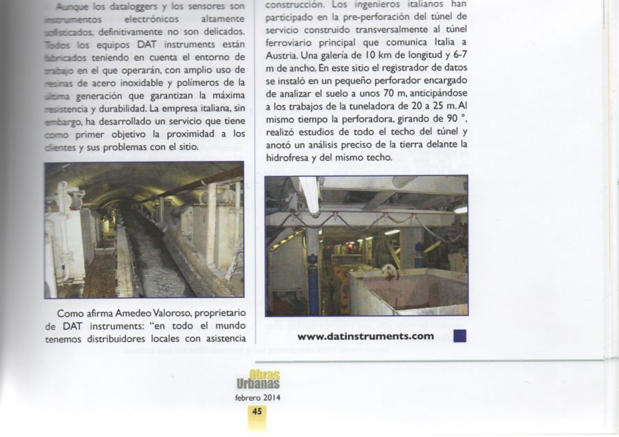 2014, Amedeo Valoroso, intervista rivista Obras Urbanas, n43