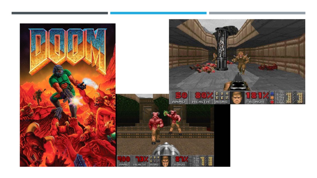 Carlo Santagostino, Doom, videogame, artificial character, Artificial Intelligence in Video Games