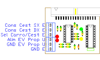 3CTRCEST, drawing by Amedeo Valoroso, proportional solenoid valves processor, electronic control system for tunnelling lifting equipment