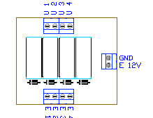 3CTREBF, drawing by Amedeo Valoroso, amplificatore elettrovalvole braccio, sistema di controllo per sollevatori per gallerie