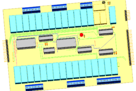 3CTRR, by Amedeo Valoroso, relay board, electronic control system for tunnelling lifting equipment