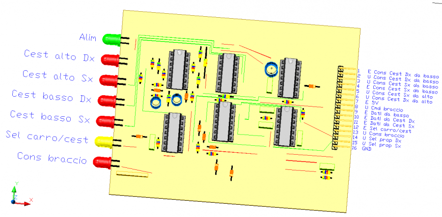 3CTRSEL, by Amedeo Valoroso, command selector, electronic control system for tunnelling lifting equipment