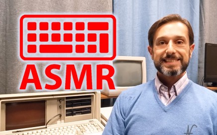 ASMR Suono Tastiere Retro Computer Vintage, IBM Commodore Atari Olivetti MSX Philips Amstrad