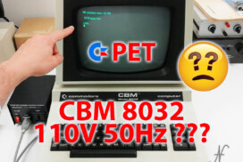 Ignition Test Test Commodore PET, CBM 8032, retro computer, vintage collection, ValorosoIT