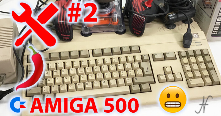 Amiga 500 repair and test, the neverending story 2