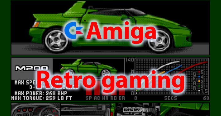 Amiga Vault, Retro Gaming, Commodore Amiga, Lotus car game, game collection, article cover