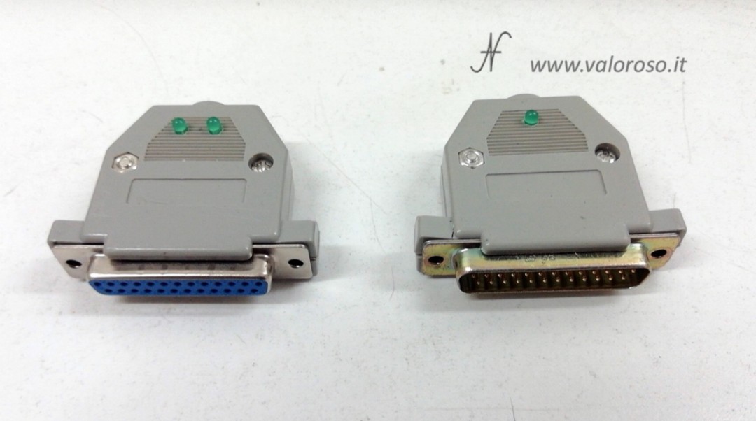 AmigaTestKit dongle connectors, serial, parallel, test ports