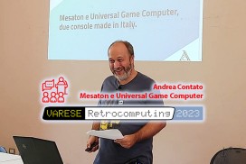 Andrea Contato, Mesaton, Universal Game Computer, Cabel Electronic, Signetics Philips, Italian game consoles from the 70s, cover