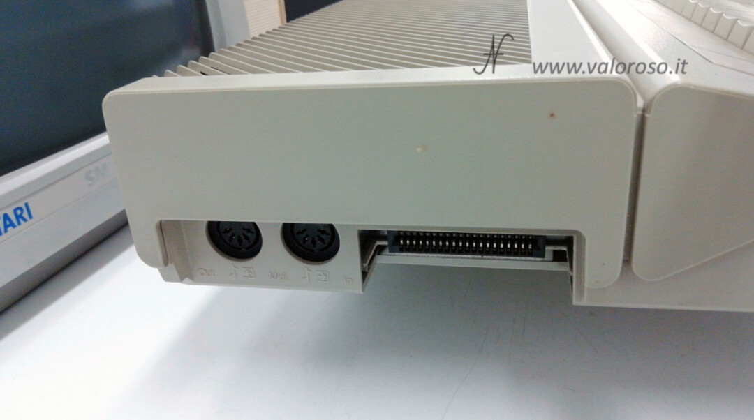 Atari 1040 ST Atari ST Atari1040STF porte MIDI in out DIN 5 espansione expansion