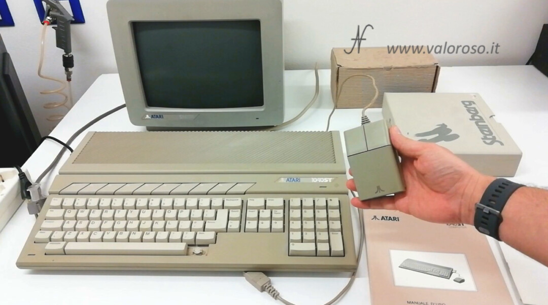 Atari 1040 ST F mouse originale DB9 DSub 9