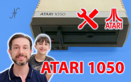 Atari 1050 floppy disk drive, riparazione alimentatore trasformatore