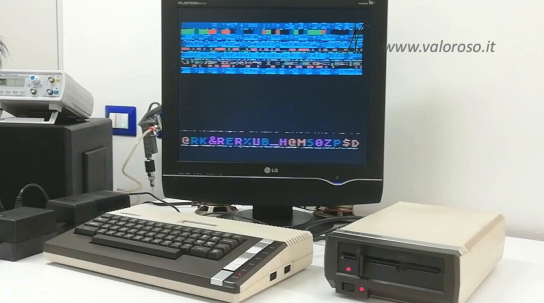 Atari 800XL Atari 1050 boot gioco difettoso crash errore problema avvio