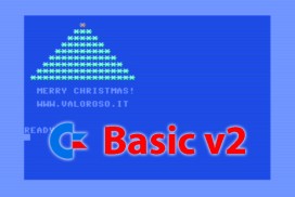 Merry Christmas Greetings, Christmas Tree in Basic V2, Commodore 64