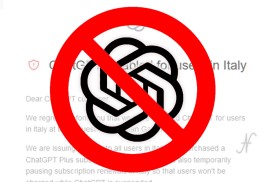 OpenAI ChatGPT, GPT chat blocked disabled for Italian users, Privacy Guarantor