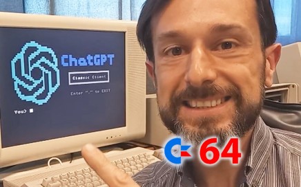 ChatGPT on Commodore 64, OpenAI, BBS RetroCampus, Francesco Sblendorio