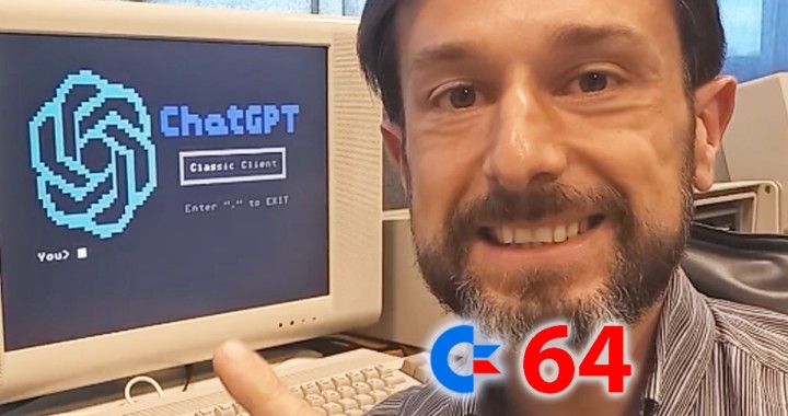 ChatGPT on Commodore 64, OpenAI, BBS RetroCampus, Francesco Sblendorio