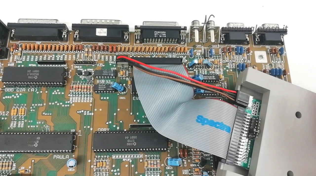 Cavo Di Alimentazione Amiga A500 A600 A1200 Circa 50 Cm Per * Unit&agrave; Gotek