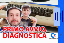 Come riaccendere il Commodore dopo tanti anni, Diagnostica 586220 C64, smontaggio apertura test alimentatore