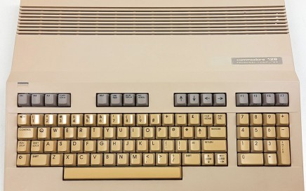 Commodore 128 vintage personal computer, retrocomputer