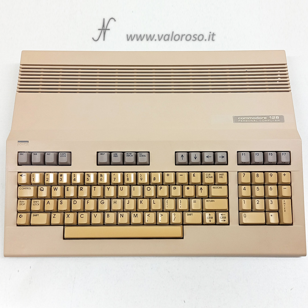 Commodore 128 vintage personal computer, retrocomputer