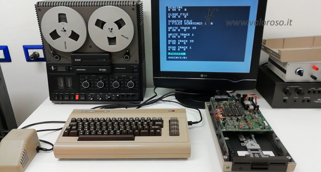 Commodore 1541 154I Diagnostic Cartridge by Jani performance test passato passed