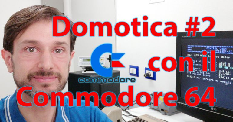 Commodore 64 and home automation, load control, Home Control, home automation system