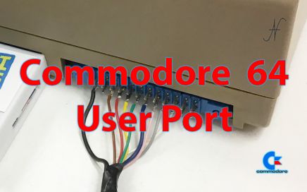 Commodore 64 user port, connections, pinout, pinout, interfaces, cable, connector