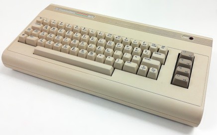 Commodore 64G 64G C64G retro vintage computer, CBM, white, white keyboard