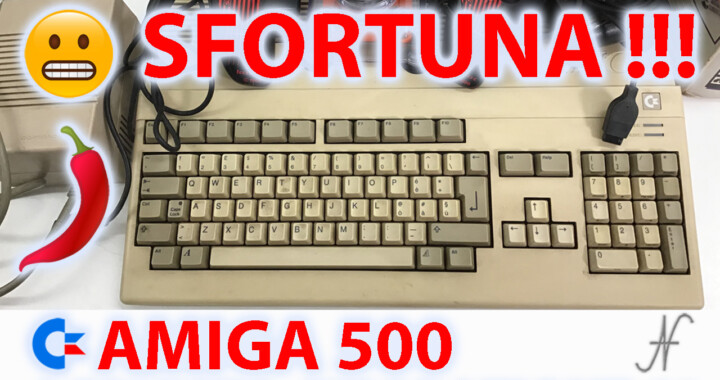 Commodore Amiga 500 A500 acquisto e riparazione prima parte accessori