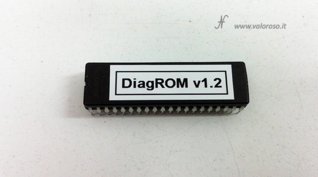 Commodore Amiga 500 DiagROM, ROM test to test the computer