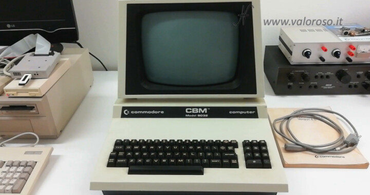 Commodore PET, CBM 8032, retro computer, Personal Electronic Transactor, 1979 1980