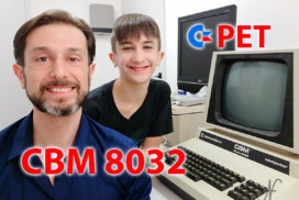 Commodore PET, CBM 8032, retro computer, vintage collection, ValorosoIT