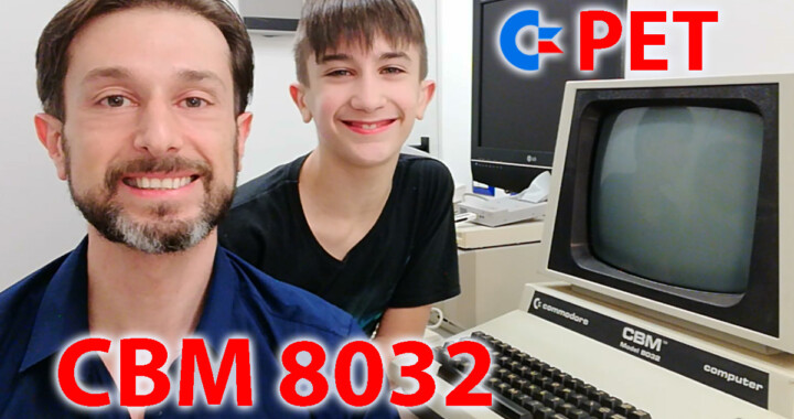Commodore PET, CBM 8032, retro computer, vintage collection, ValorosoIT