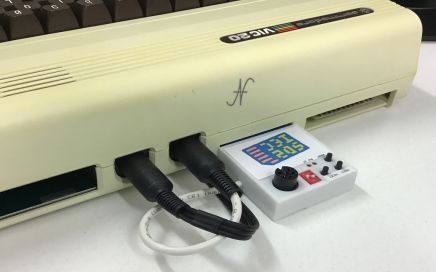 Commodore Vic20, SD2IEC microSD emulator connection