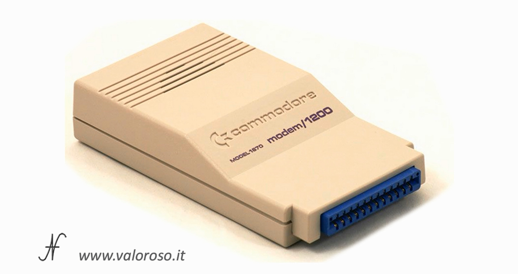 Modem Commodore 1670, 1200 baud