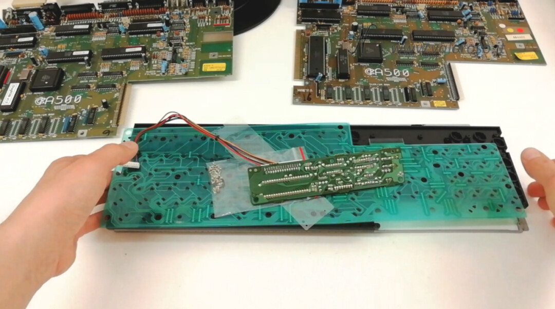 Componenti tastiera Commodore Amiga 500 A619B membrana PCB circuito pulsanti, PCB schede