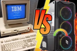 Confronto performance CPU computer IBM vintage vs computer moderni, benchmark, copertina articolo