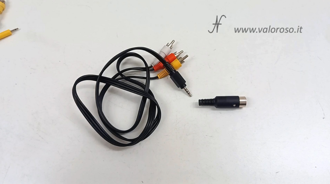 Sunicon Cavo audio video 1,8 m per TV ABS componente Cavo AV per XBOX 360 Slim