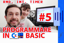 Corso per imparare a programmare in Basic Commodore 5, QB64 GWBASIC DOSBOX INT RND TIMER funzione, 16 64 128 C64 C16 Vic20 Vic-20 C128 Plus4