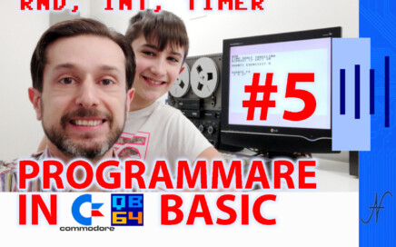 Corso per imparare a programmare in Basic Commodore 5, QB64 GWBASIC DOSBOX INT RND TIMER funzione, 16 64 128 C64 C16 Vic20 Vic-20 C128 Plus4