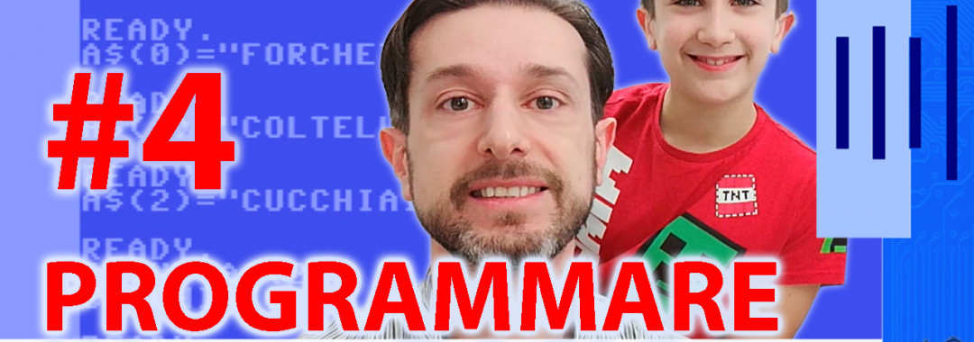 Videocorso sul linguaggio Basic Commodore QB64 4, DIM array vettori max min valore medio minimo massimo sequenza di numeri