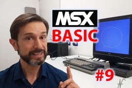 BASIC language programming course, episode 9: MSX BASIC, Philips, cover