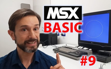 BASIC language programming course, episode 9: MSX BASIC, Philips, cover